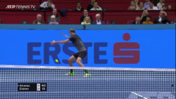Hot Shot: Zverev Opens Up & Hammers A Forehand Down The Line In Vienna 