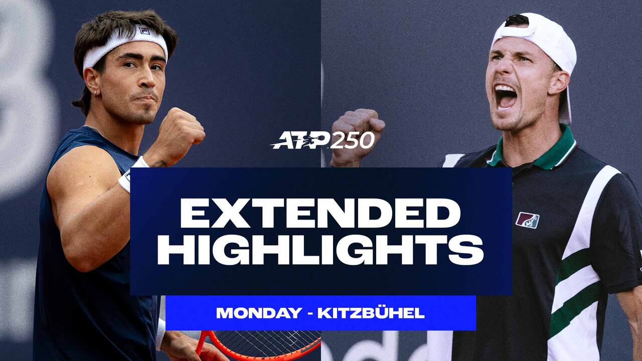 Extended Highlights: Comesana advances, Fucsovics beats Schwaerzler in Kitzbühel