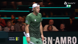 Hot Shot: El martillazo al resto de Griekspoor ante Berrettini en Róterdam