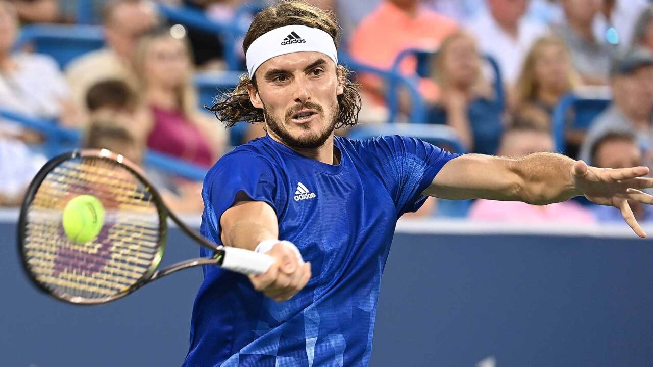 Feisty Stefanos Tsitsipas Overcomes Match-Points Hiccup ATP Tour Tennis