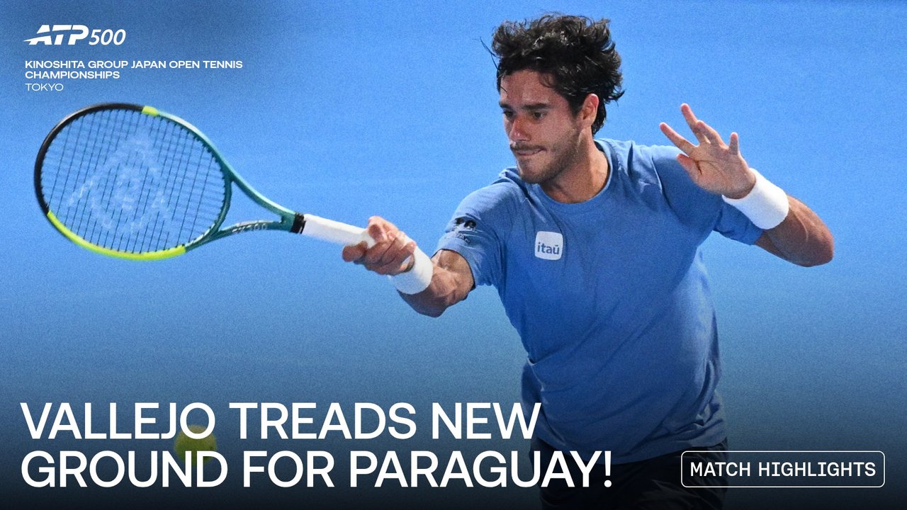 Highlights: Vallejo sinks Berrettini in Tokyo to reach first ATP 500 QF