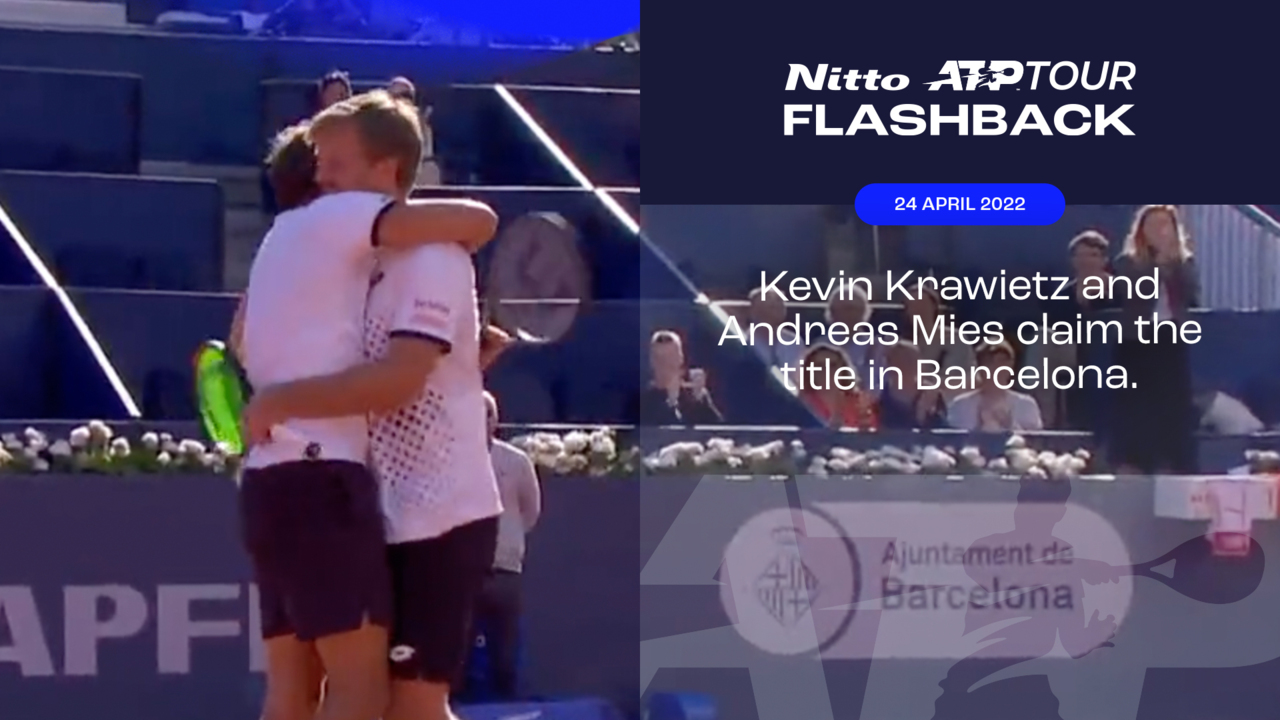 ATP Tour Flashback Presented By Nitto Krawietz/Mies Special Win In Barcelona Video Search Results ATP Tour Tennis