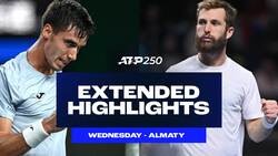 Extended Highlights: Marozsan, Moutet impress in Almaty