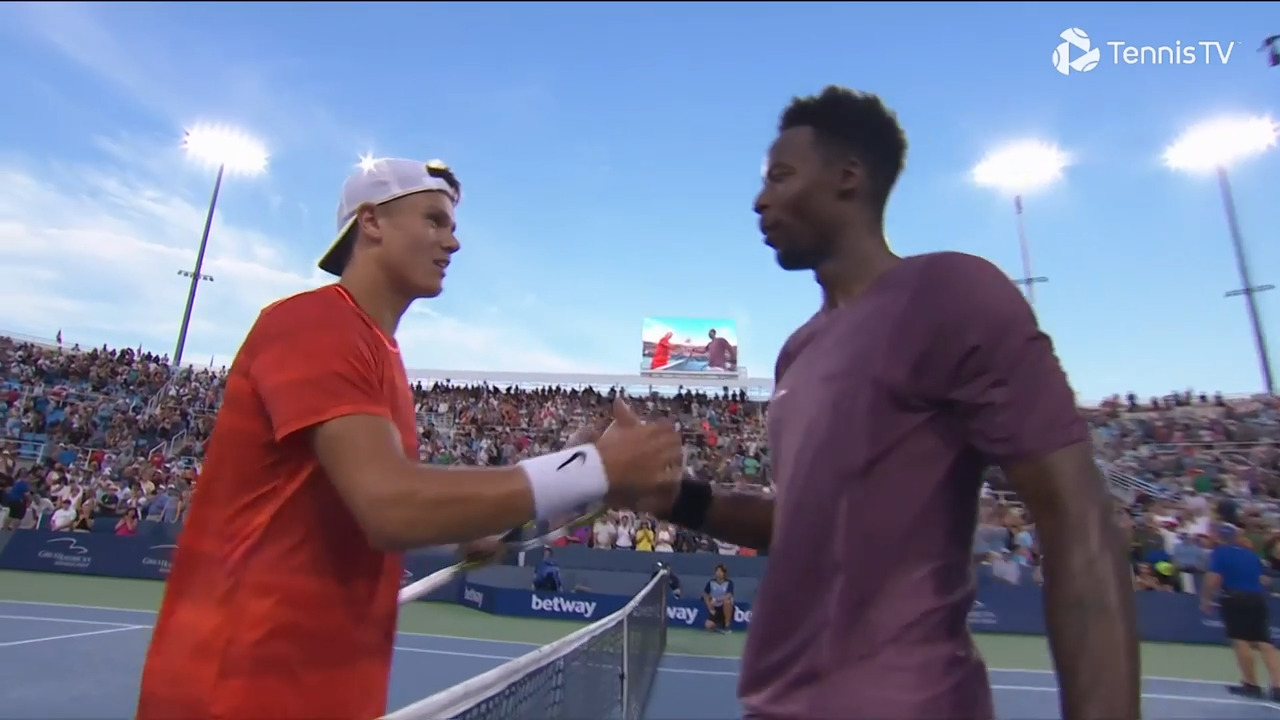 Highlights: Rune overcomes Monfils in Cincinnati three-setter