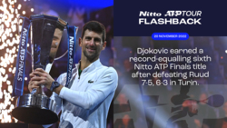 ATP Tour Flashback Presented By Nitto: Djokovic's 2022 Turin Triumph