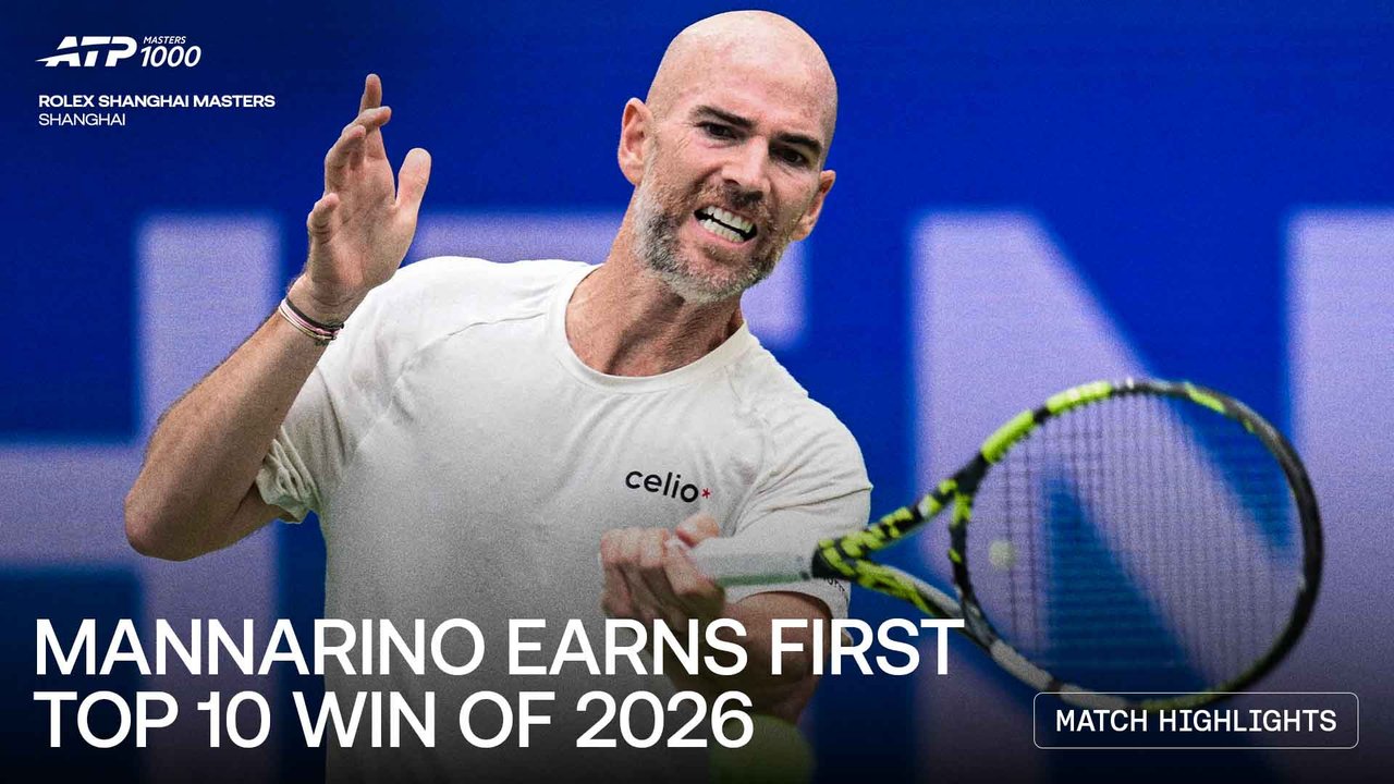 Highlights: Mannarino upsets Cobolli, books R3 spot in Shanghai