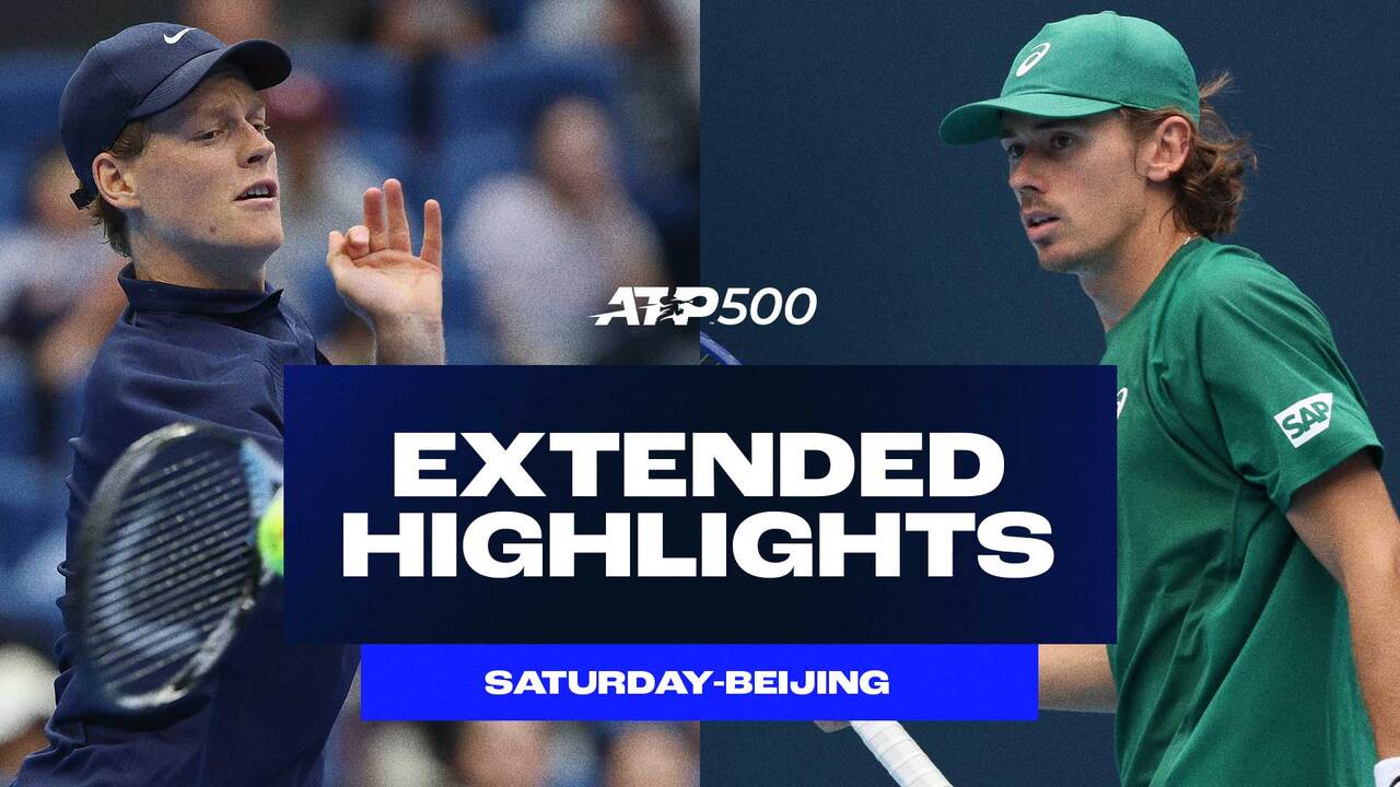 Extended Highlights: Sinner, De Minaur, Mensik advance in Beijing