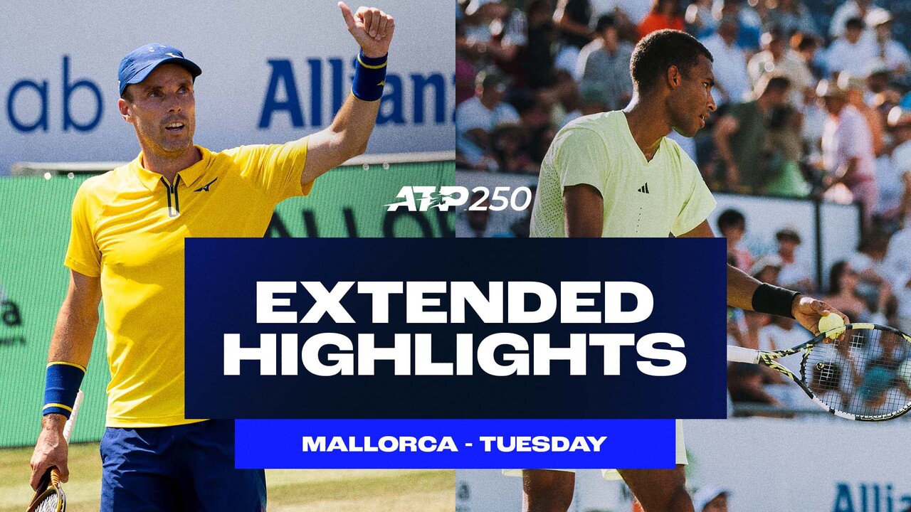 Extended Highlights: Bautista Agut, Auger-Aliassime advance in Mallorca