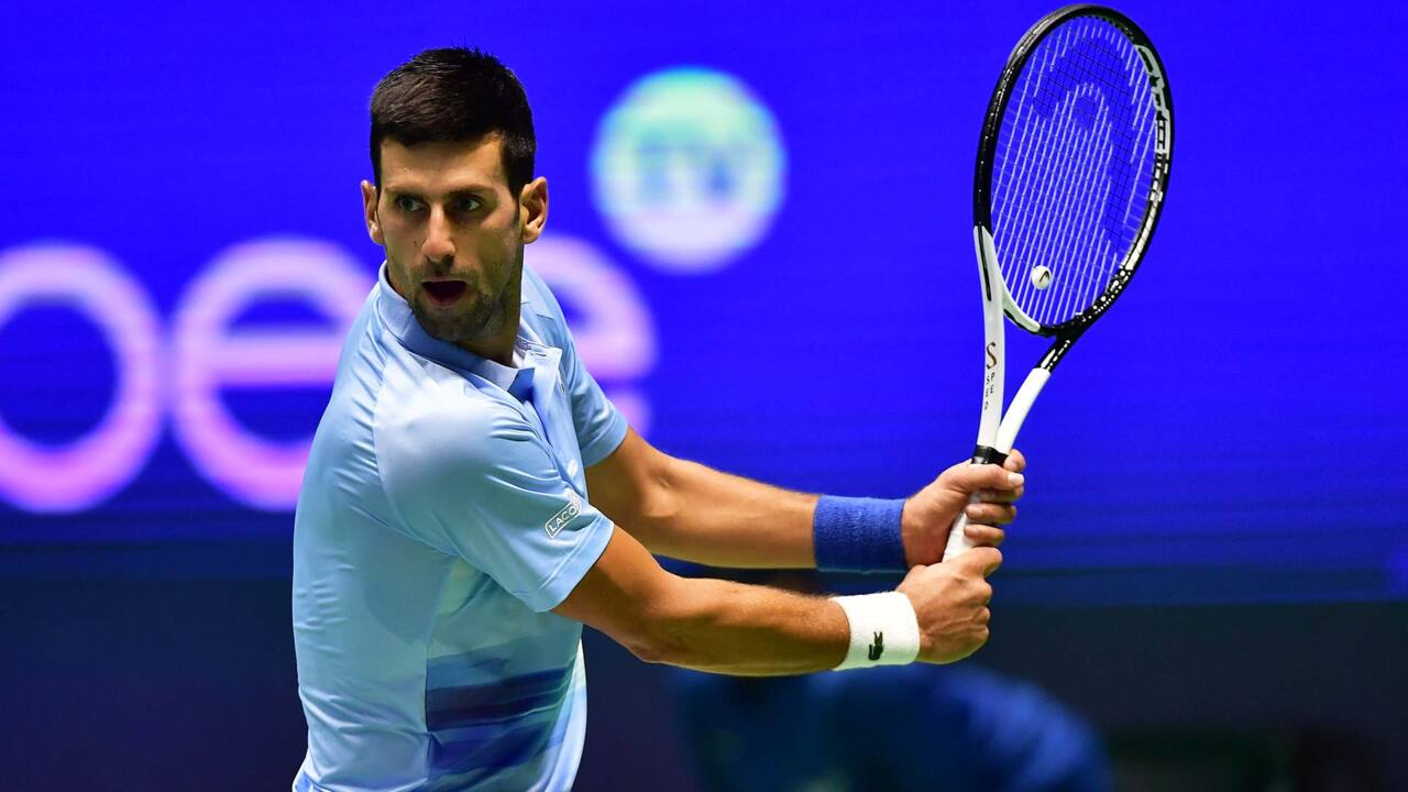 Highlights Djokovic and Tsitsipas Advance To Astana Final Video Search Results ATP Tour Tennis