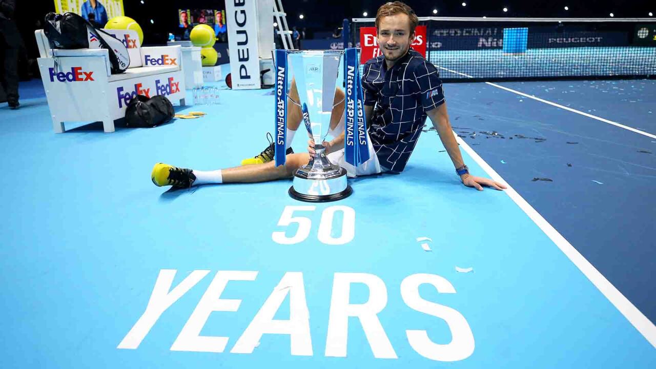 Giant Killer! Daniil Medvedev Takes Nitto ATP Finals Title ATP Tour Tennis