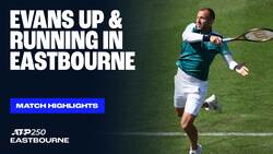 Highlights: Evans earns victory in Eastbourne