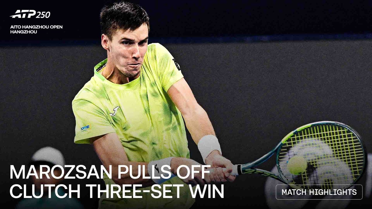 Highlights: Marozsan rallies past Daniel for Hangzhou 2026 QF spot