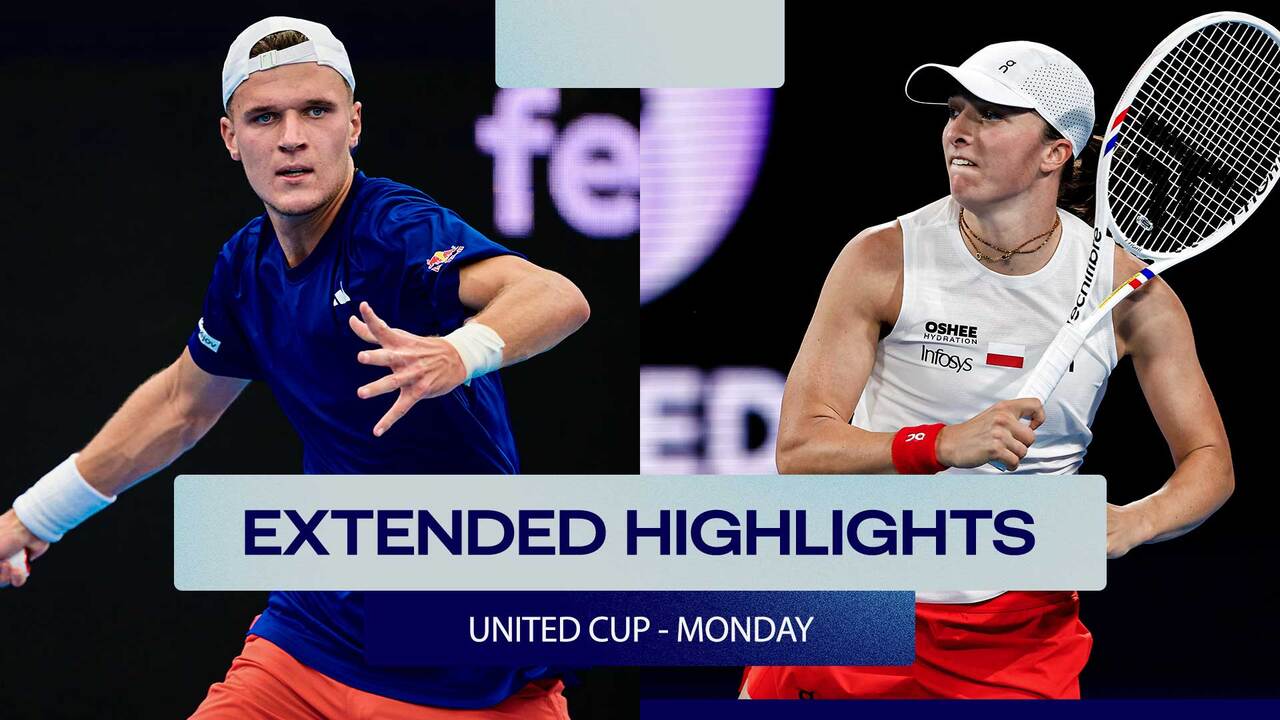 Extended Highlights: Watch the best from Day 4 at the United Cup