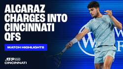 Highlights: Alcaraz eleva su nivel ante Nardi en Cincinnati