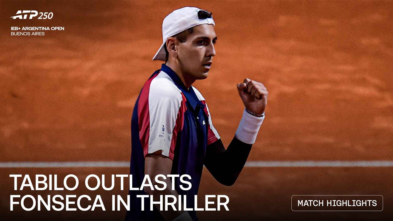 Highlights: Tabilo survives Fonseca in Buenos Aires R2 thriller