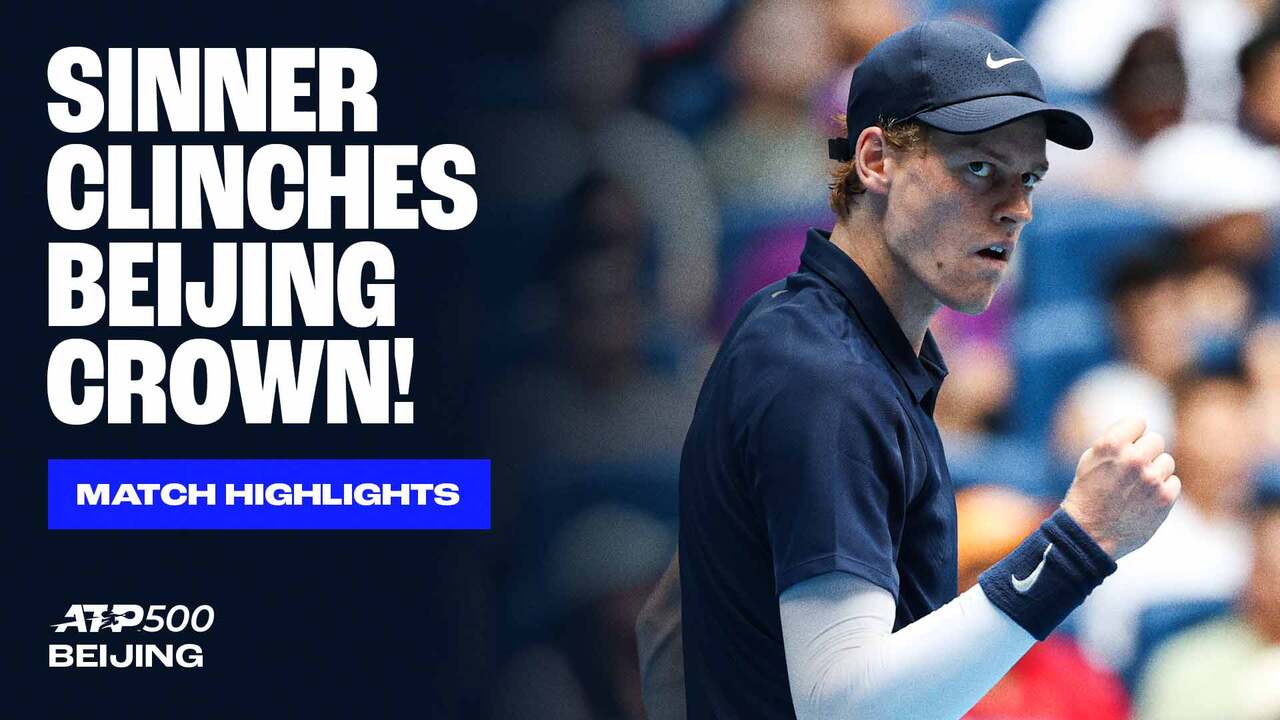 Highlights: Sinner wins Beijing crown
