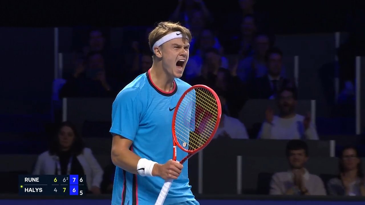 Hot Shot: Rune's match-point stunner in Basel 2026