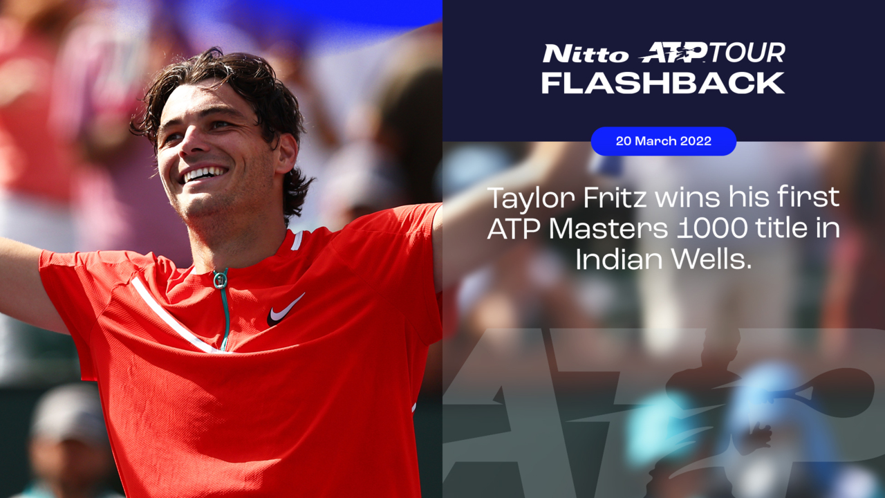  ATP Tour Flashback Presented By Nitto: La Victoria De Fritz En Indian Wells