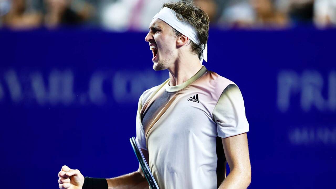 Alexander Zverev Overcomes Jenson Brooksby In Late-Night Duel in Acapulco