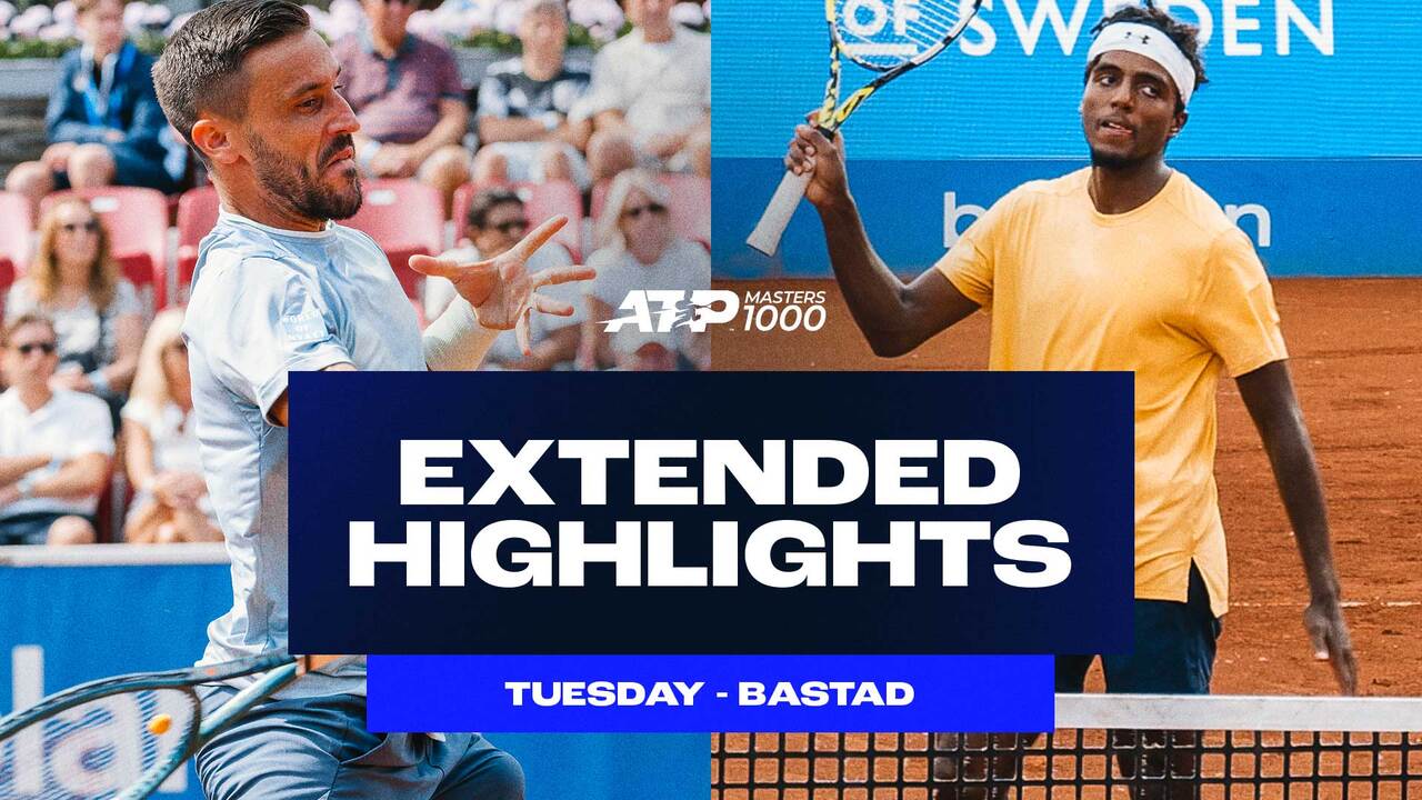 Extended Highlights: Dzumhur, Ymer advance in Bastad 2025