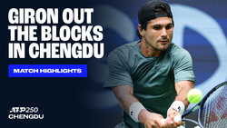 Highlights: Giron tops Quinn in all-American showdown in Chengdu