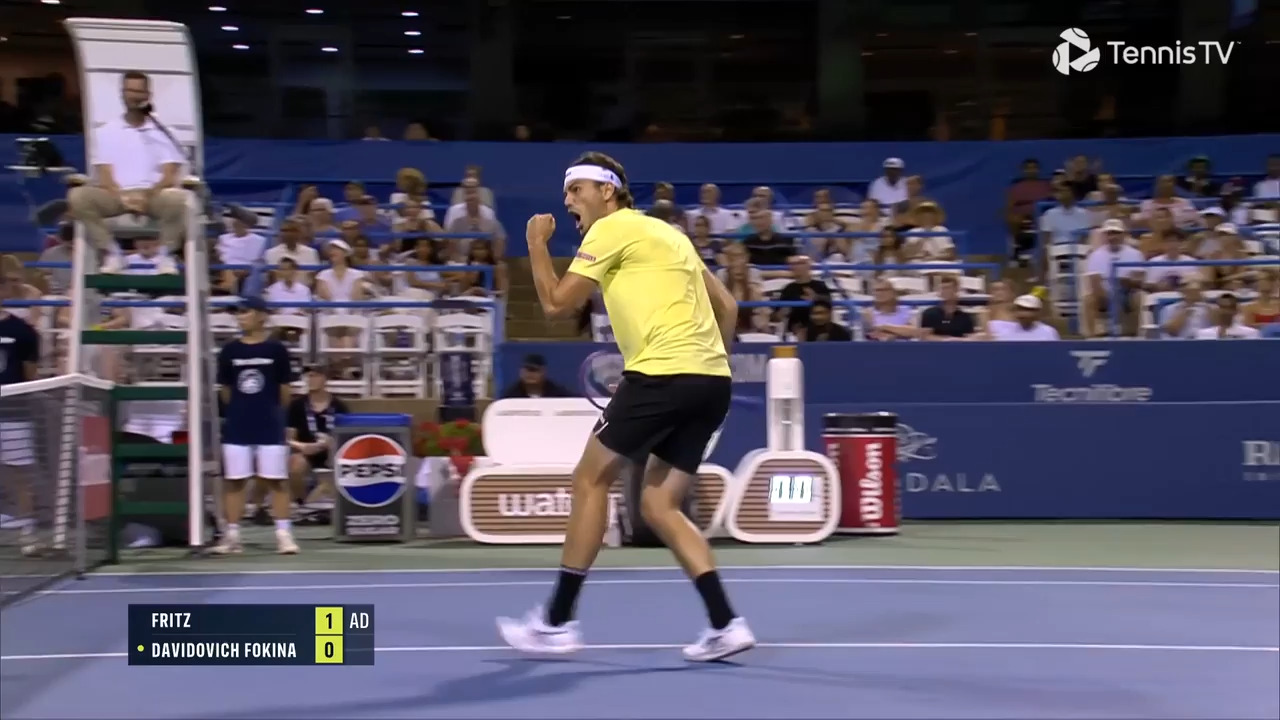Hot Shot: La potencia de Fritz sella el quiebre prematuro ante Davidovich Fokina