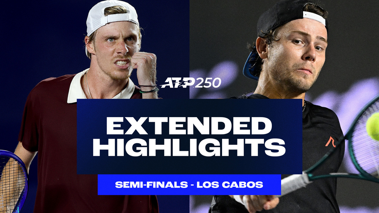 Extended Highlights: Shapovalov sets final vs. Rublev-slayer Kovacevic in Los Cabos