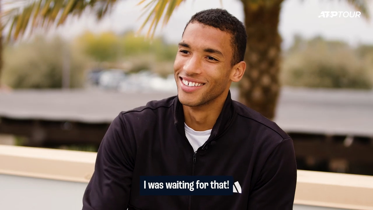 Watch: Felix Auger-Aliassime discovers his ATP Tour twin!