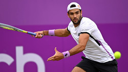 Hot Shot: Berrettini's Perfectly Weighted Lob Lands Right On The Line
