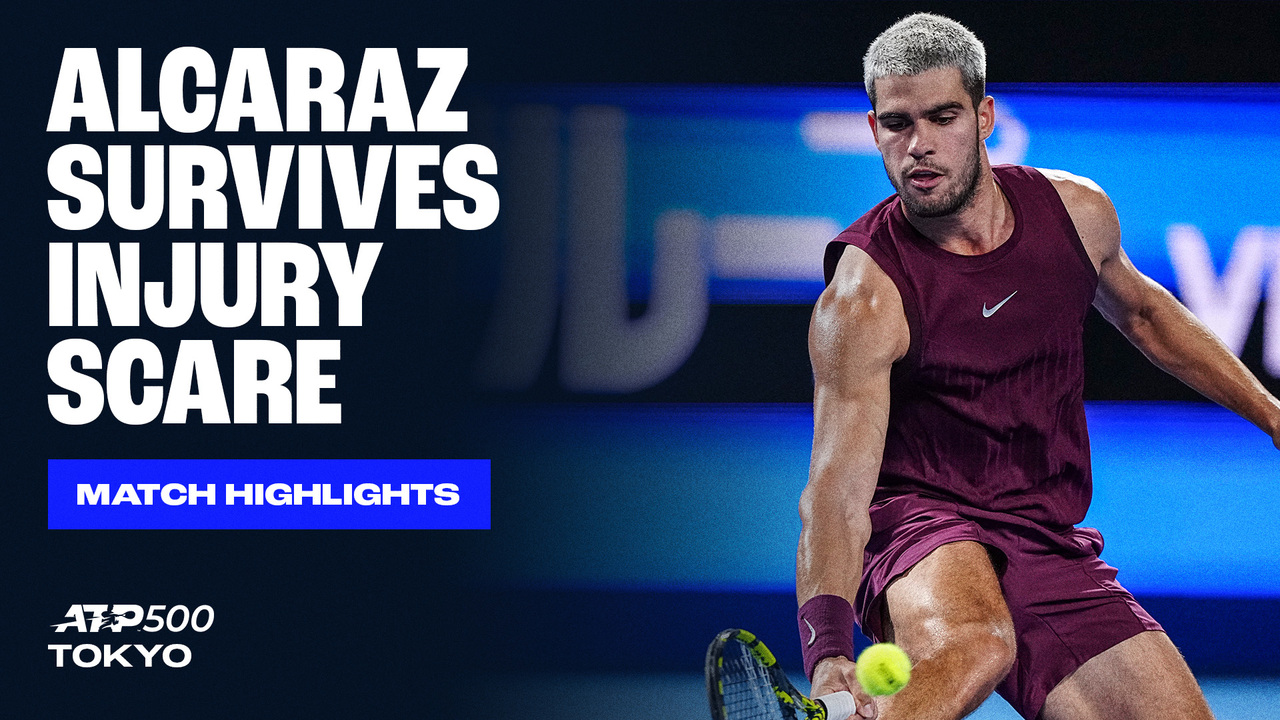 Highlights: Alcaraz overcomes injury scare, Baez in Tokyo opener