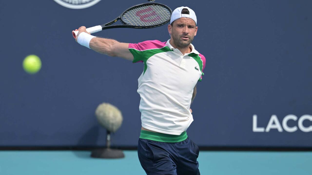 Highlights: Dimitrov downs Nakashima to reach Miami QFs