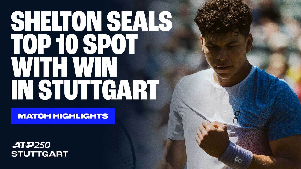 Highlights: Shelton secures Top 10 spot with Stuttgart 2025 win