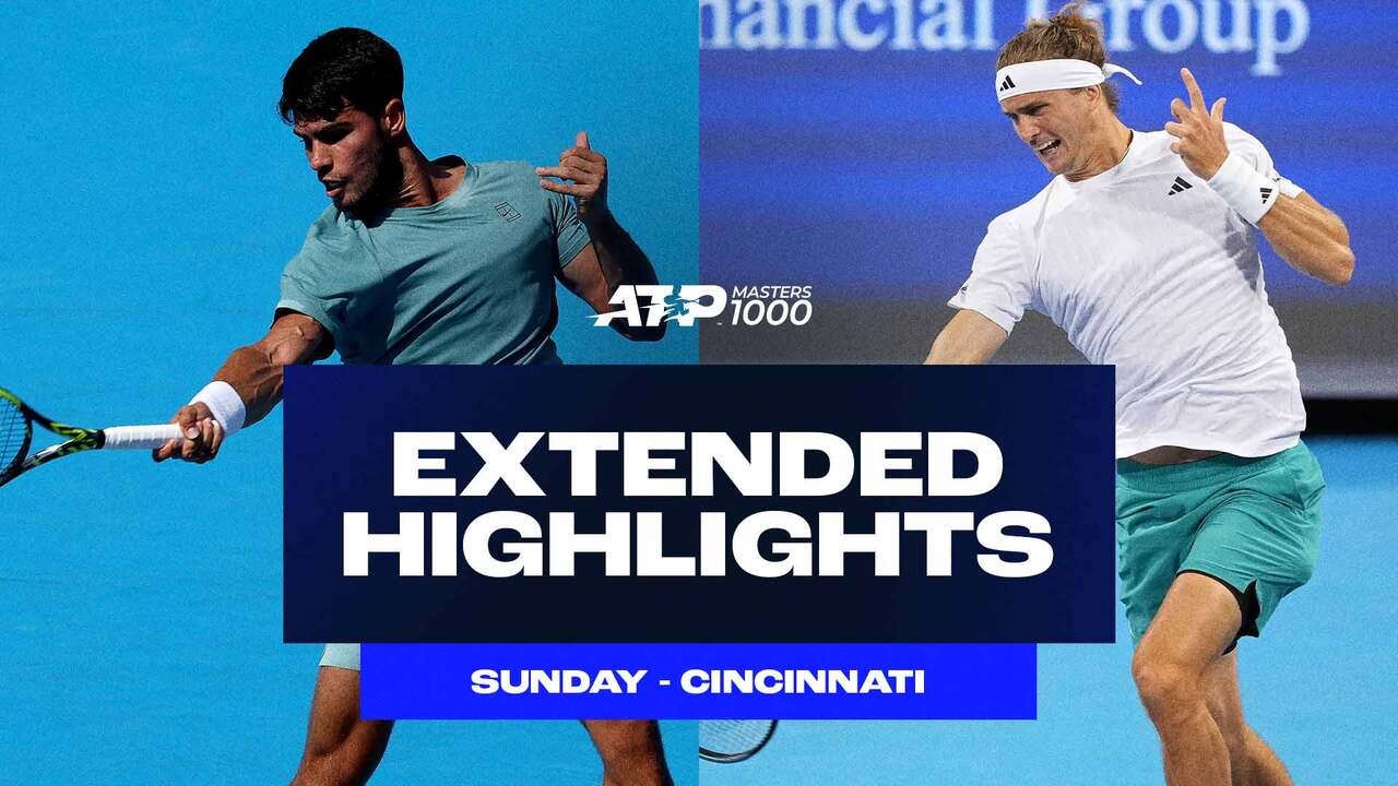 Extended Highlights: Alcaraz, Zverev, Rublev make winning starts in Cincinnati 2025