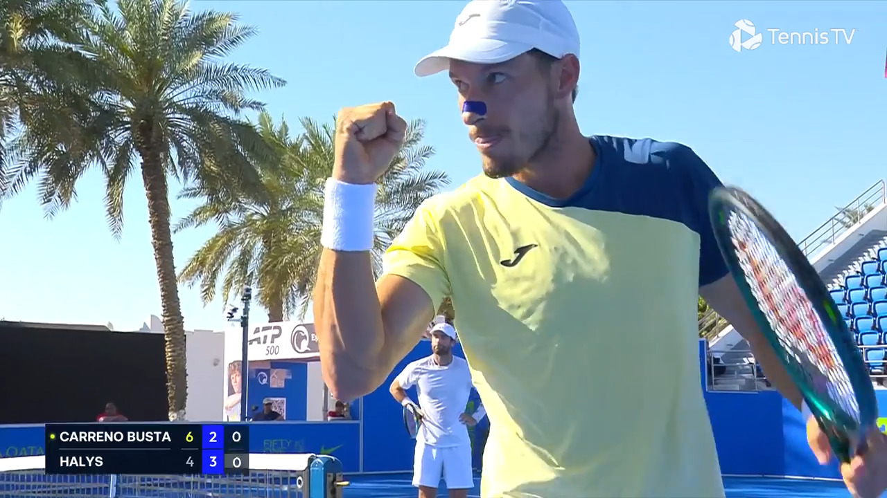 Hot Shot: Carreno Busta 'busts a gut' to pull off classy Doha winner!