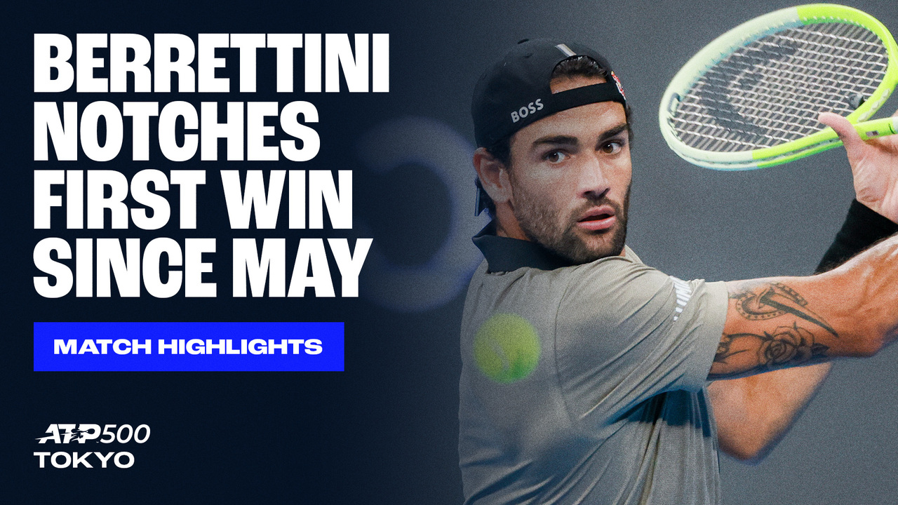 Highlights: Berrettini blitzes Munar in Tokyo opener