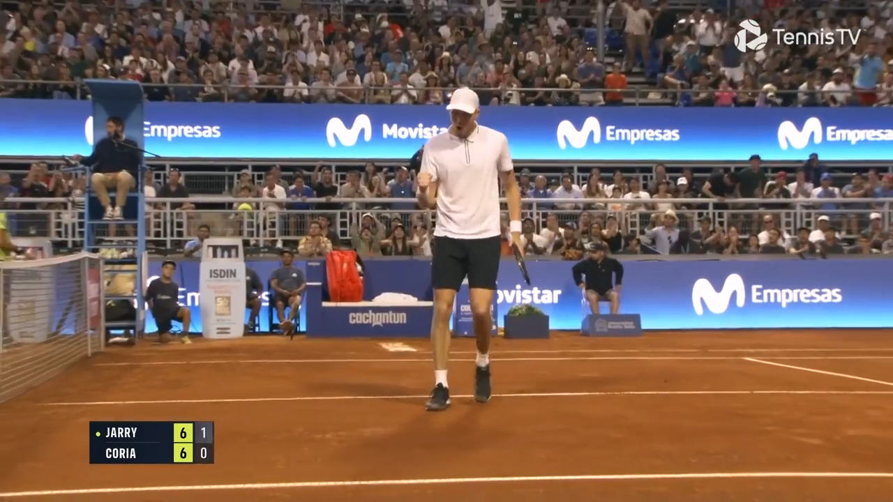 Highlights: Jarry defeats Coria in Santiago
