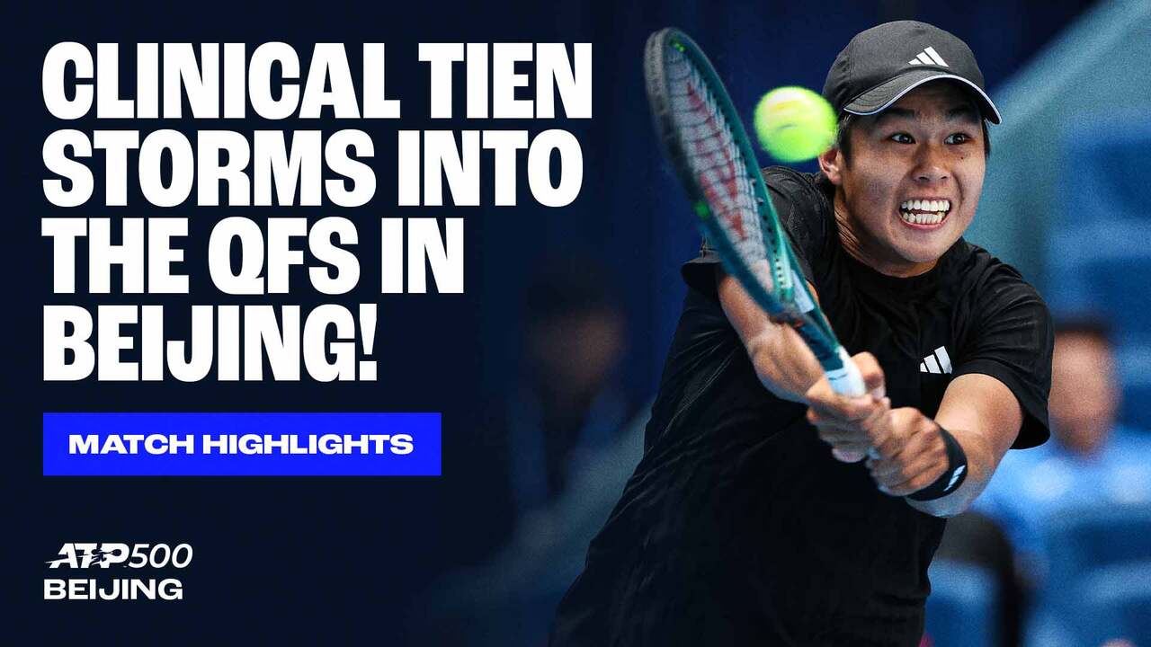 Highlights: Tien races past Cobolli for Beijing QF spot