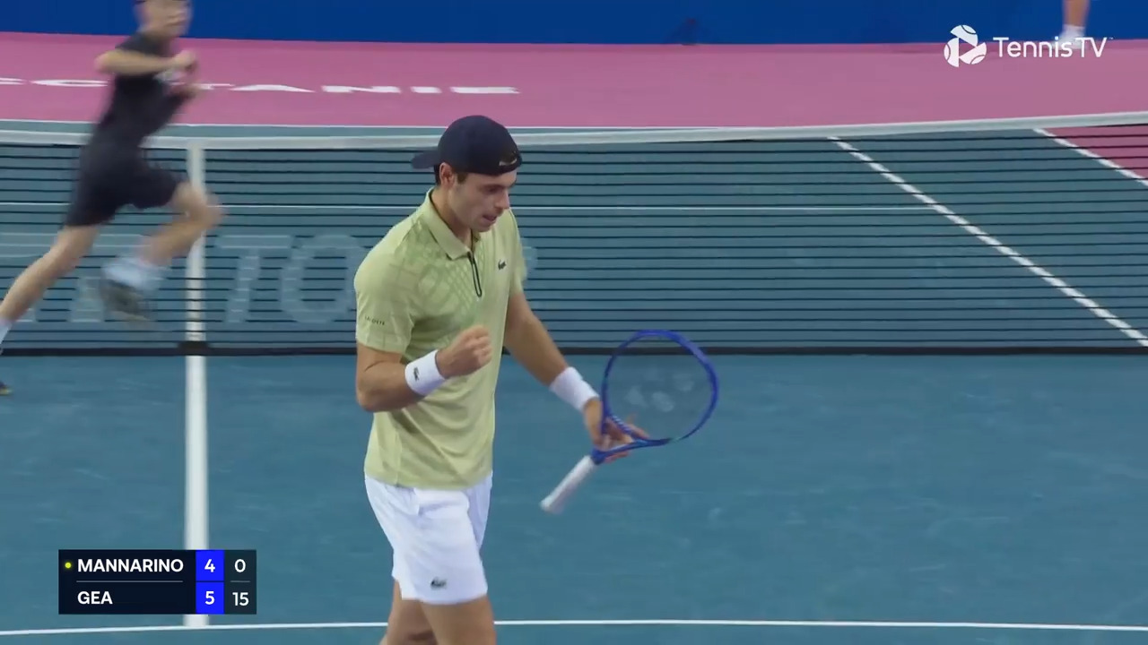 Hot Shot: Gea nails forehand winner in Montpellier 2026