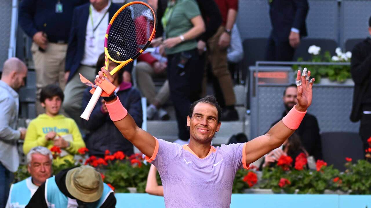 Highlights: Nadal makes winning start in Madrid 2024