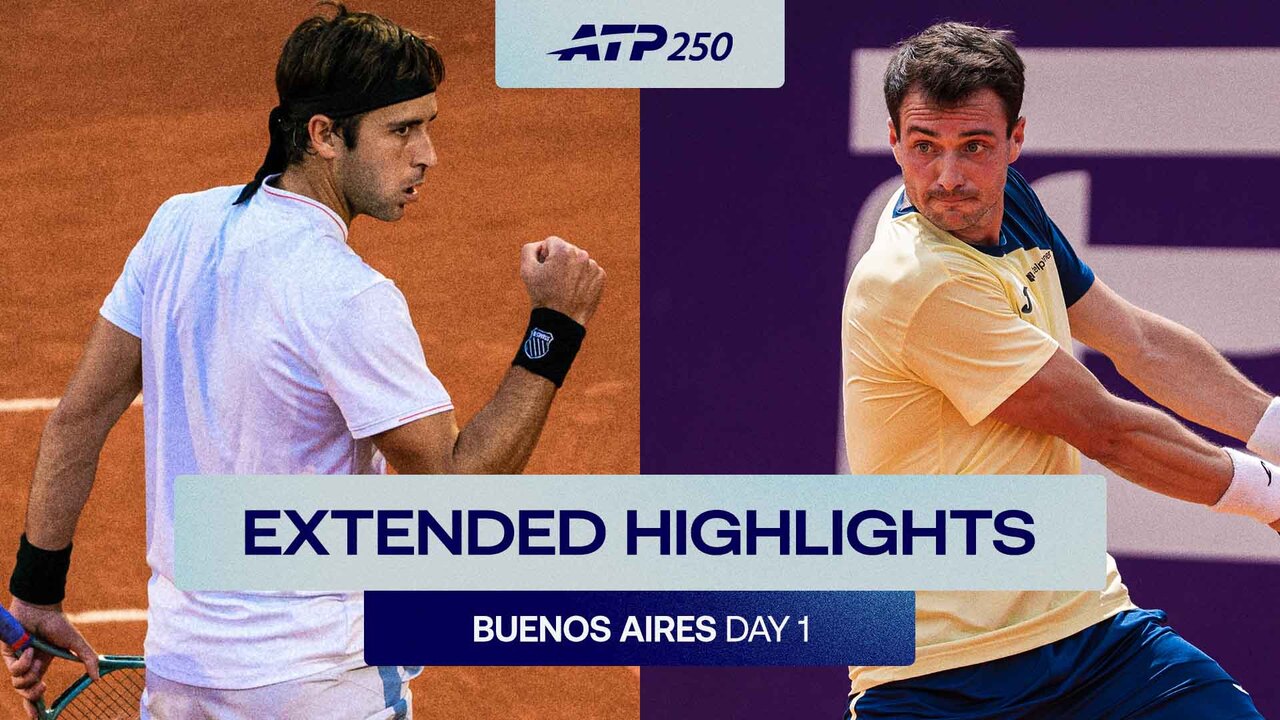 Extended Highlights: Etcheverry, Martinez, Dellien Day 1 winners in Buenos Aires
