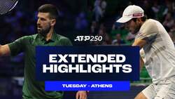 Highlights extendidas: Djokovic, Borges y Korda, a cuartos en Atenas