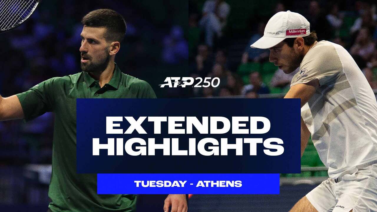 Extended Highlights: Djokovic, Borges, Korda advance to QFs in Athens 2025