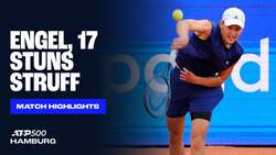 Highlights: Engel, 17, stuns Struff Hamburg 2025