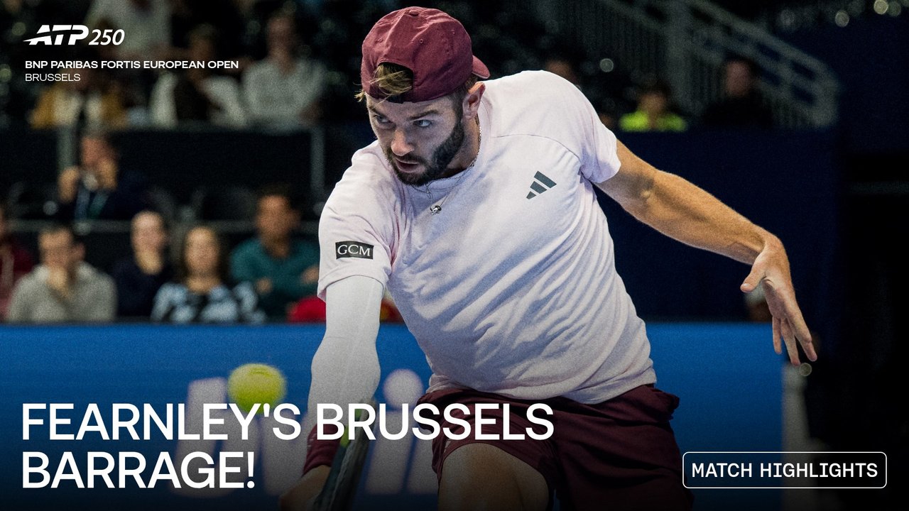 Highlights: Fearnley routs Gaston in Brussels
