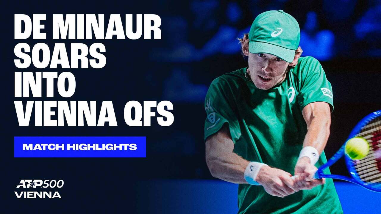 Highlights: De Minaur downs Misolic for Vienna 2025 QF spot