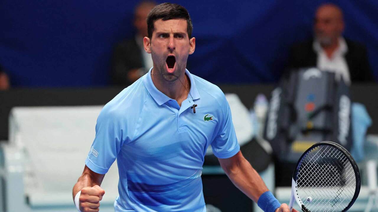 Hot Shot: Djokovic Toma La Media Pista Para Quebrar En Tel Aviv