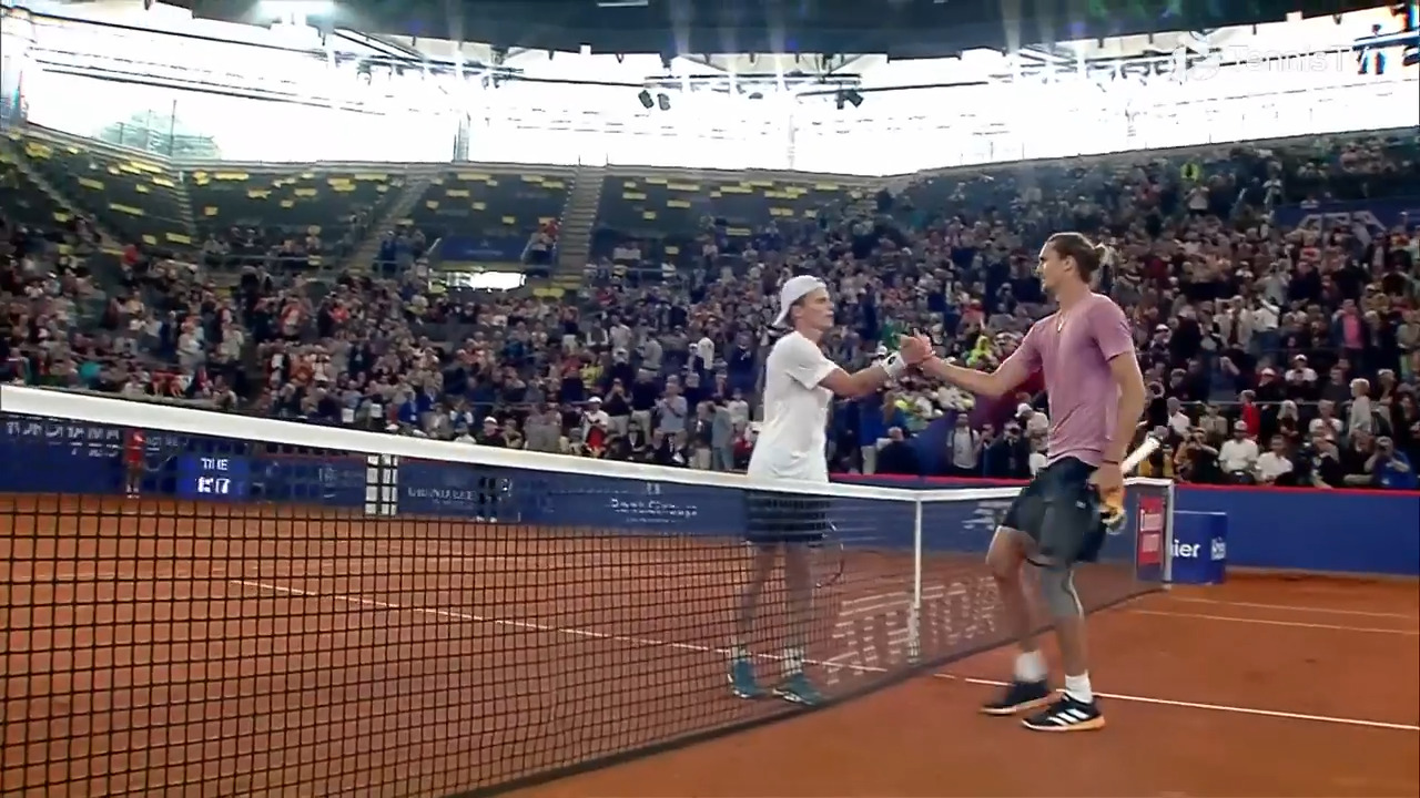 Alexander Zverev enjoys a comfortable first-round win at the Hamburg Open. Watch live & on demand at tennistv.com.