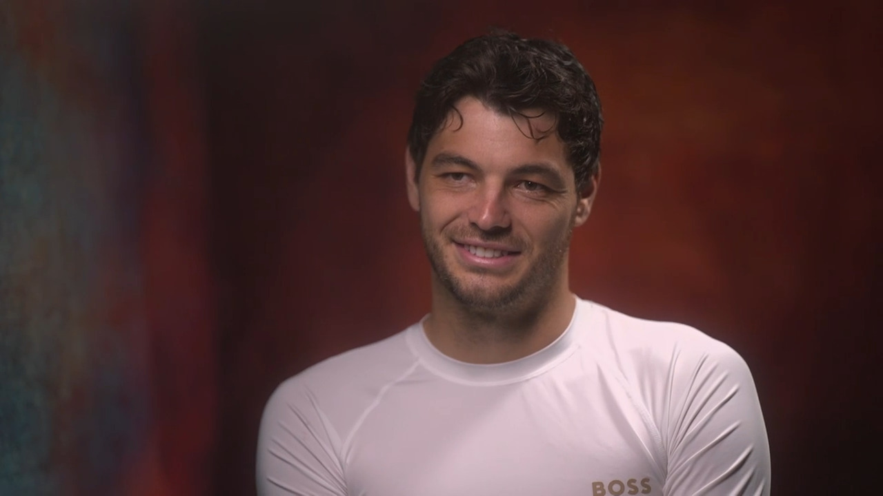 Fritz jokes about falling to eventual champion in past three tournaments