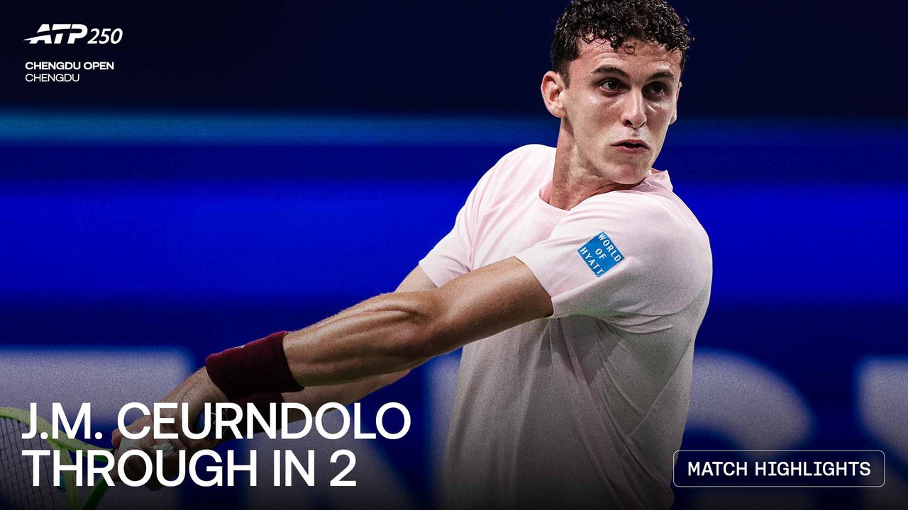 Highlights: J. M. Cerundolo sinks Zhou in Chengdu 2026