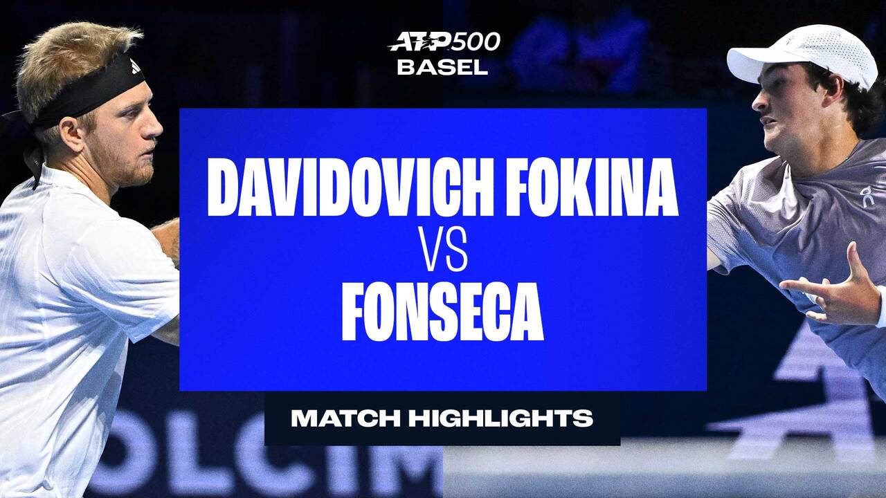 Highlights: Fonseca becomes third-youngest ATP 500 champ in history in Basel 2025